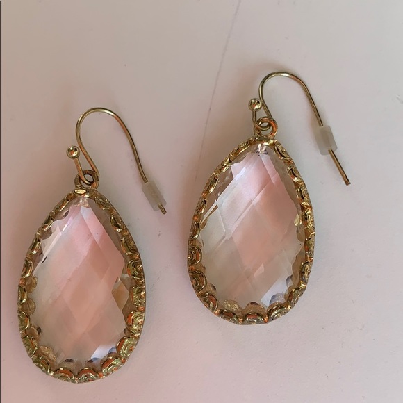Francesca’s Collections faceted teardrop earrings - Picture 2 of 8